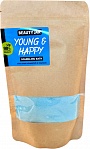 BEAUTY JAR vannas pulveris  Young & Happy ar saldo mandeļu eļļu un E vitamīnu 250 g